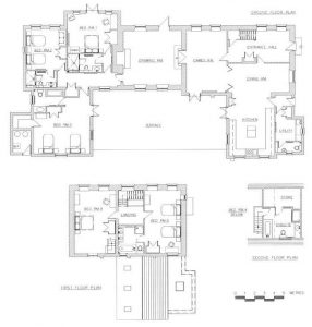 floorplan weir house luxury cottage rental